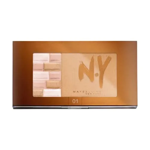 Maybelline New York Bricks Bronzer Blonde, 1er Pack (1 x 46 g)