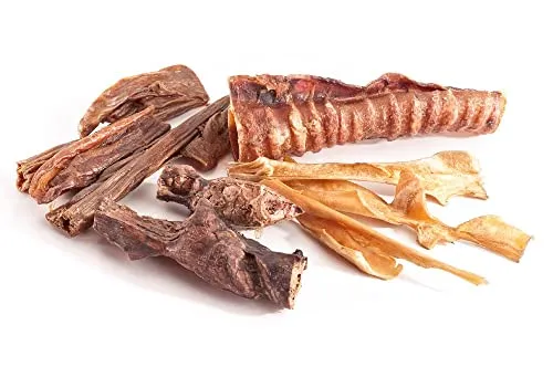 mascota vital - Pferde-Mix 300g, 100% Pferd, schonend getrocknet, geeignet für ernährungssensible Hunde, Kauartikel-Mix (Pferde-Mix)