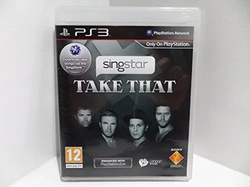 SingStar: Take That für PS3 - Spaß für Fans - Musikspiel für PS3, ideal für Partys und Karaoke-Abende mit Freunden.