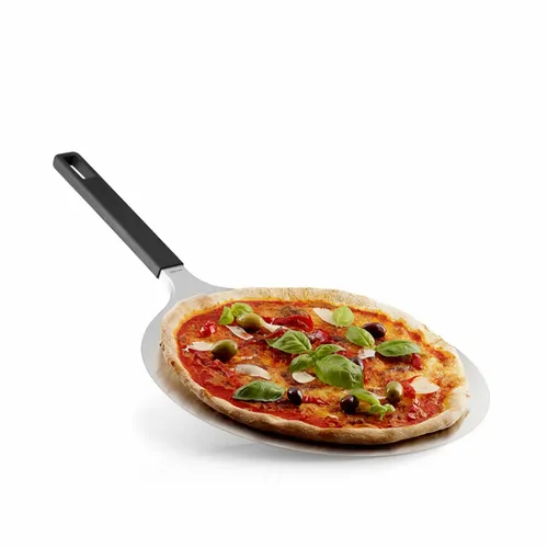 Eva Solo Pizzaschaufel 56 cm - Sonstiges Grillzubehör, ideal für die sichere Handhabung von Standardpizzen dank rostfreiem Edelstahl und silikonbeschichtetem Griff, der nicht heiß wird.