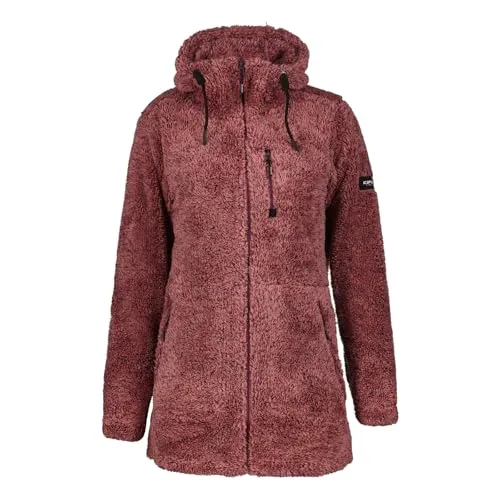 Icepeak Fleecejacke CHELLES – Sportlich in Hellrot - Übergangsjacke aus 100% Polyester, maschinenwaschbar und ideal für aktive Freizeitgestaltung in der Übergangszeit.