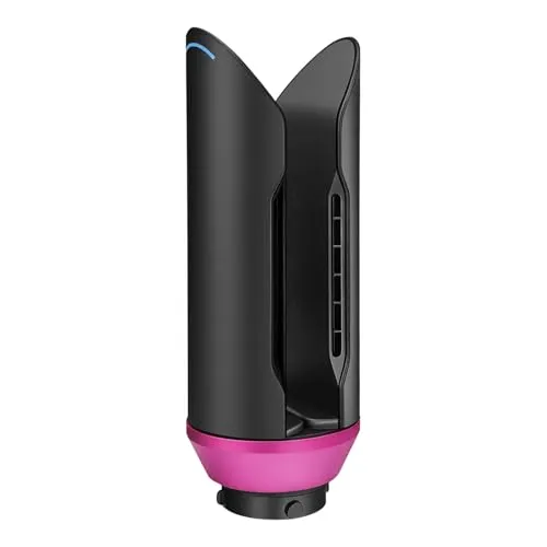 Upgraded Haarglätter Aufsatz für Dyson Airwrap HS01 HS05 HS08, Pre-Styling Trockner Bürste für lockiges Haar, Befestigungsteile Haarwerkzeug (Rosa)