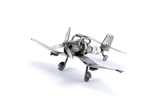 Steelman24 Dekofigur Flugzeug Mini Ju-87