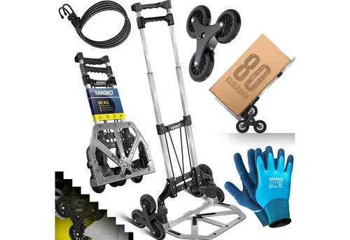 MASKO Klappbare Sackkarre 80 kg Tragkraft