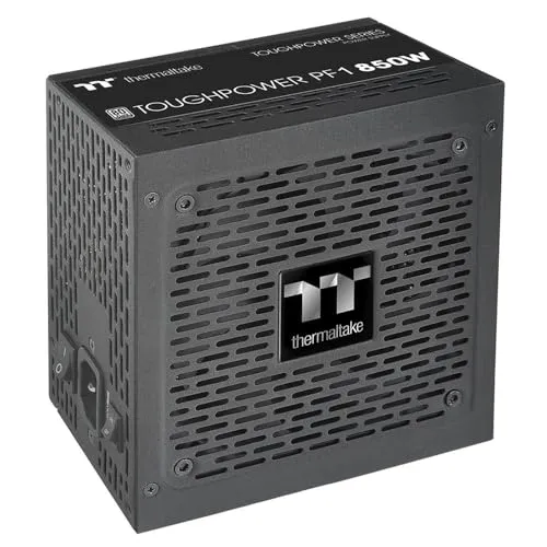 Toughpower PF1 850W PC-Netzteil - Netzteil mit 850 Watt, 80 PLUS Platinum Effizienz und effektivem Kabel-Management für optimierte Luftzirkulation und geringere Lautstärke.