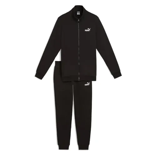 PUMA Trainingsanzug ESS SWEAT SUIT FL (2-tlg) schwarz XXL