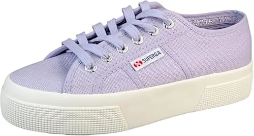 Superga Unisex-Erwachsene 2740 Platform Shoes, LILA, 36 EU - Damen-Sneaker mit trendiger Plateau-Sohle, ideal für einen lässigen Look und maximalen Komfort.