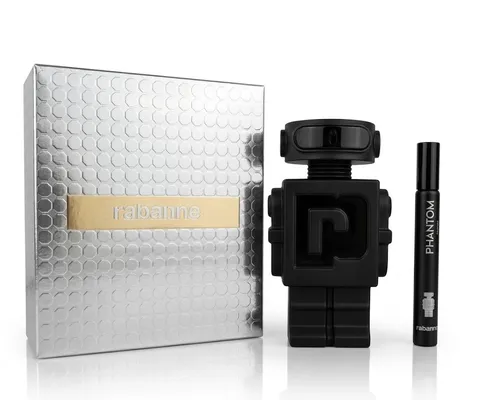 Rabanne Phantom Parfum Geschenkset 100 ml + 20 ml - Elegantes Parfum Geschenkset für Männer mit verführerischem Duft. Ideal für besondere Anlässe oder als stilvolles Geschenk. Verleihen Sie Ihrem Auftritt eine besondere Note.