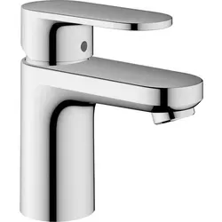hansgrohe Vernis Blend Waschtischarmatur 71557000 - Waschtischarmatur mit Metall Zugstangen-Ablaufgarnitur, EcoSmart Technologie für wassersparenden Genuss und ein modernes Design.
