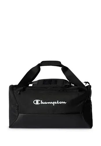 Champion Unisex Performance Duffel Bag Small, Schwarz (KK001), Uni, Schwarz (Kk001), Reisetasche