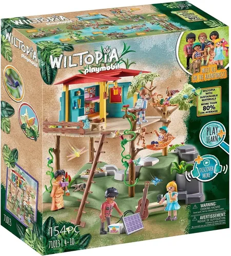 Wiltopia Familienbaumhaus - Spielware für kreative Familienabenteuer, mit großzügigen Abmessungen für stundenlangen Spielspaß und gemeinsame Erlebnisse.