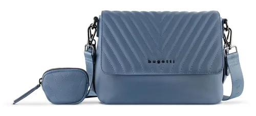 bugatti Umhängetasche SIRA - Große Umhängetasche in Denim - Handtaschen mit stilvollem Design und viel Platz für all Ihre Essentials.