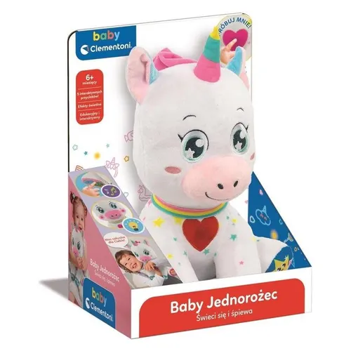 Interaktiver Plüsch-Einhorn Clementoni 8005125509379