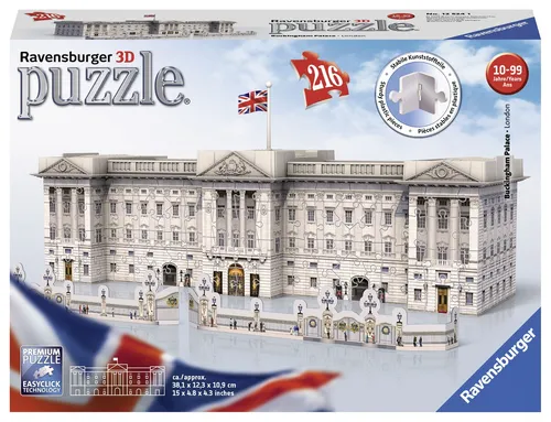 Buckingham Palace. 3D Puzzle