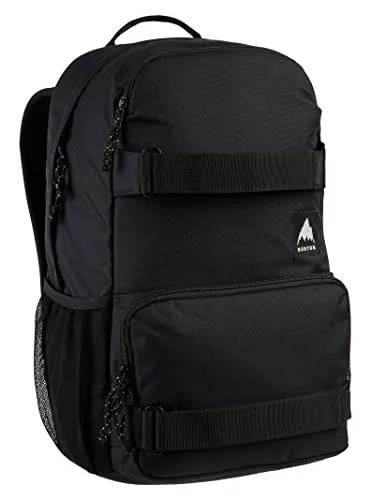 Burton TREBLE YELL PACK 21 Liter True Black - Skaterrucksack mit 21 Litern Volumen, ideal für Freizeit und Schule. Integriertes Laptopfach und viel Stauraum für Ordnung unterwegs.