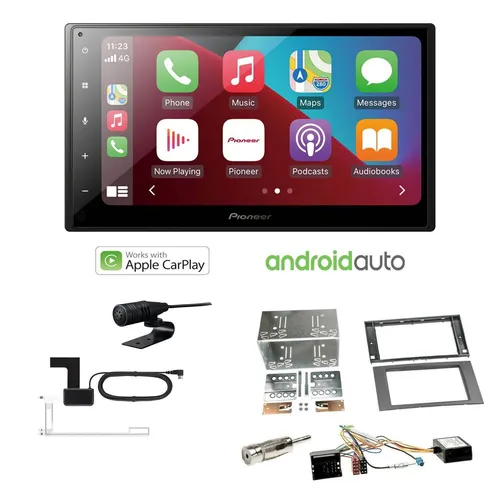 Pioneer Autoradio Apple CarPlay Bluetooth für Ford Galaxy 2006-2007 Canbus
