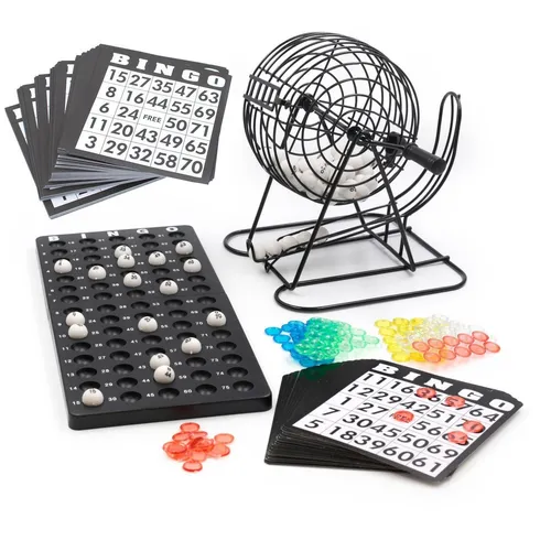 Produktbild Kyto Spiel Bingotrommel + 500 Bingokarten