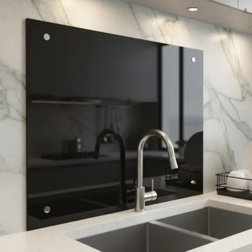 Wandverkleidung Schwarz von Mucola