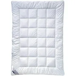 Billerbeck Classic Clean 321 Uno Faserdecke Ganzjahresdecke für Allergiker 155x220 - Bettdecken aus samtweichem Microfasergewebe, ideal für Allergiker und ganzjährig nutzbar. Waschbar bis 95° C für höchste Hygiene.