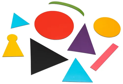 Betzold Magnetische Wortartensymbole, großes Set - Leselernspiele für die Montessori-Methode, ideal zum Erforschen von Satzstrukturen mit großen, gut sichtbaren Magneten für die Stahltafel.