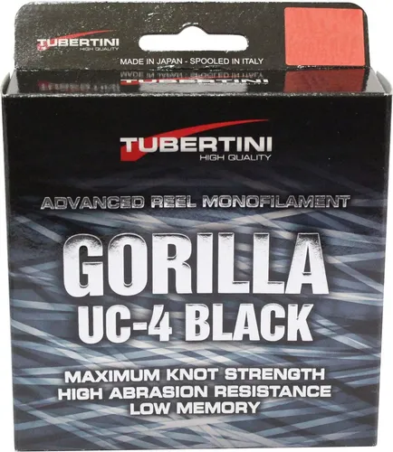 Tubertini UC 4 Gorilla Schnur 350m - Forellenschnur, Durchmesser/Tragkraft:0.16mm / 3.40kg Tragkraft