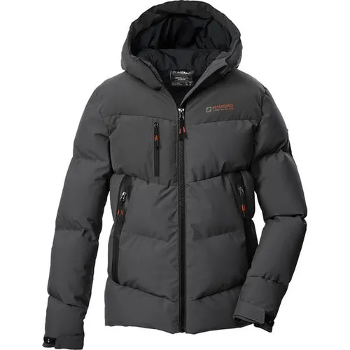 KILLTEC Kinder Unterjacke KOW 230 BYS QLTD JCKT - Funktionsjacke für Kinder, winddicht und wasserabweisend mit 10.000 mm Wassersäule, ideal für den Winter und ausgestattet mit reflektierenden Elementen für bessere Sichtbarkeit.