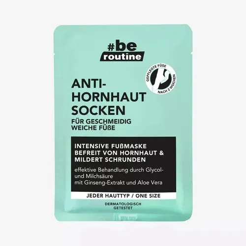 be routine Fußmaske, Anti Hornhaut Socken (1 Paar), neu&ovp