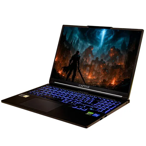 Captiva Gaming NB I94-288 - Hochleistungs-Gaming Laptop - PC Notebooks & Netbooks mit Intel i7 14650HX, 32GB DDR5 RAM und RTX 5070 für flüssiges Gaming und Grafikdesign. Mit 2TB SSD und brillante 2560x1600 Auflösung.