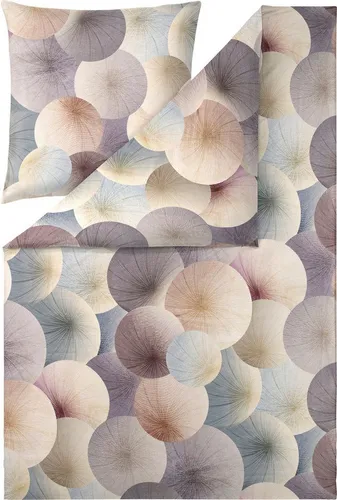 Estella Bettwäsche Pamela, 100% Baumwolle, 2-teilig in braun von ESTELLA