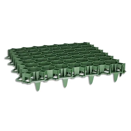 Fixkraft 10x Rasengitter Paddockplatten 50x50 cm – 2,5 m² Grün - Sonstige Elektroinstallationsartikel: Robust und langlebig, ideal für Gartenwege, Paddocks und Stellplätze. Unterstützt Regenwasser-Versickerung und fördert ein gesundes Mikroklima.