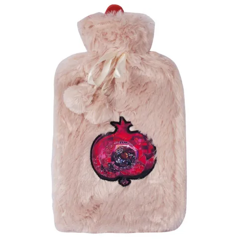 BIGGDESIGN Wärmflasche Biggdesign Granatapfel Wärmflasche, Beige, 2L