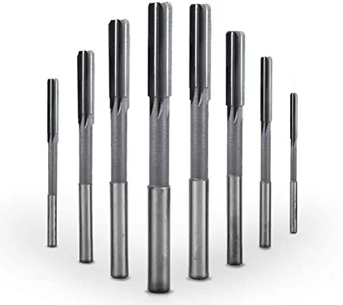 Maschinenreibahle Fräsreibahle 10 Stück HSS H7 Geradflötenreibahle Maschinenschneider 3/4/5/6/7/8/9/10/11/12 mm