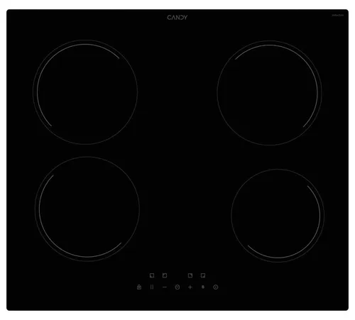Candy Idea CII647CCAR Zonen-Induktionskochfeld 60 cm, Schwarz