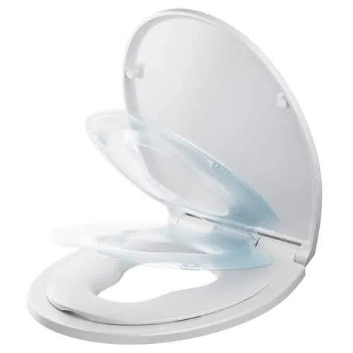 CECIPA Toilettendeckel mit Kindersitz mit Absenkautomatik