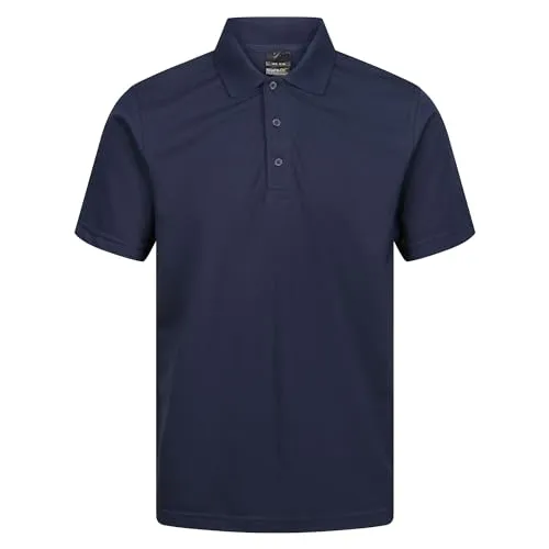 Regatta Professional Herren Mens Pro 65/35 Short Sleeve Polo T Shirt Polohemd, Navy, 4XL