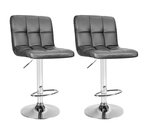 CCLIFE Barhocker Barhocker Barstühle 2st höhenverstellbar 62-82cm 360° drehbar