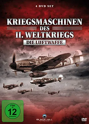 Kriegsmaschinen des II. Weltkrieges - Die Luftwaffe [4 DVDs]