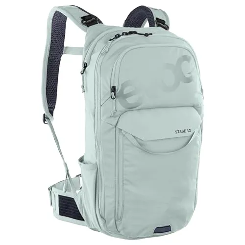 EVOC STAGE 12 Backpack - Rucksäcke mit AIR FLOW CONTACT SYSTEM für optimale Belüftung und überarbeitetem BRACE LINK für perfekten Sitz und Bewegungsfreiheit, ideal für Abenteuer und Outdoor-Aktivitäten.