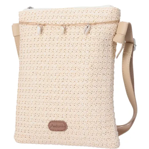 Produktbild Antonio Damen Bast Tasche S - beige