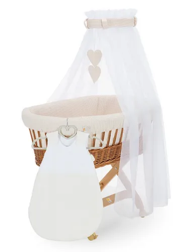 FabiMax Stubenwagen Natur Komplettset