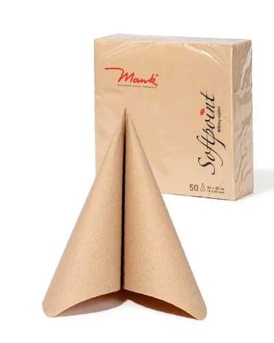 Stoffservietten Braun von Mank