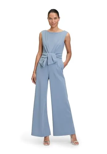 Vera Mont Damen Jumpsuit Light Steel Blue, Größe 42 in blau von Vera Mont