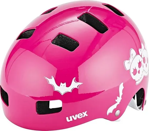 Uvex Kinder Kid 3 Fahrradhelm, Rosa (Scary Pink) 55-58 cm von uvex