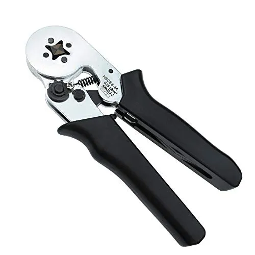 Crimpzange für Aderendhülsen 0,25mm² - 10mm² selbsteinstellend Presszange Elektrowerkzeug Elektriker Elektroniker Crimp Tool