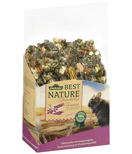 Dehner Best Nature Nagerfutter Adult, Chinchillafutter, 2 kg