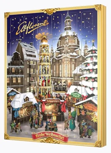 Elbflorenz Stollenkonfekt Adventskalender, 480 g