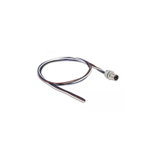 - M8 Einbaukabel A-kodiert 4 Pin Stecker für Panel mit... 80149