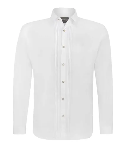 Produktbild Stockerpoint Herren Mika2 Trachtenhemd, Weiss, 5XL