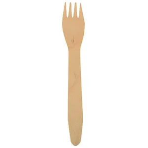 PAPSTAR Einweg-Gabeln pure, Holz, 500 St.