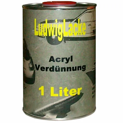 Acryl Verdünnung Verdünner  1 Liter normal  Autolack und RAL LACK